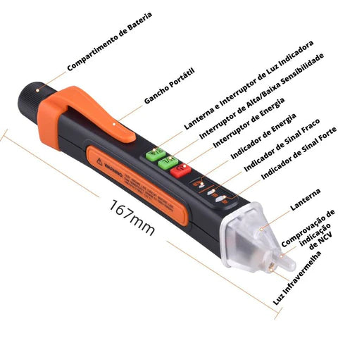 Detector de Tensão Elétrica VoltSense