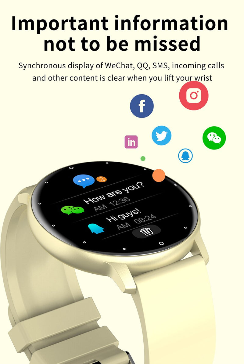 Touch Screen Smartwatch | Sports Fitness