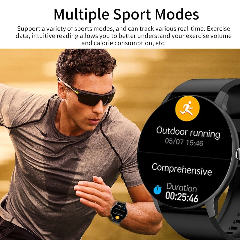 Touch Screen Smartwatch | Sports Fitness